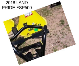 2018 LAND PRIDE FSP500