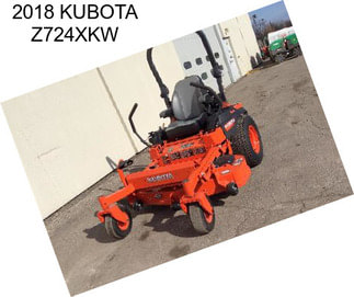 2018 KUBOTA Z724XKW