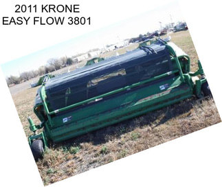 2011 KRONE EASY FLOW 3801