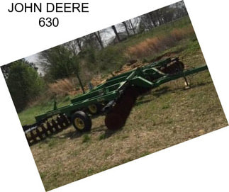 JOHN DEERE 630