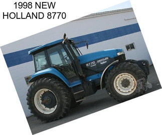 1998 NEW HOLLAND 8770