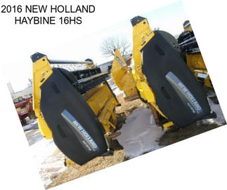 2016 NEW HOLLAND HAYBINE 16HS