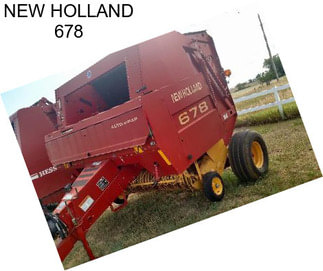 NEW HOLLAND 678