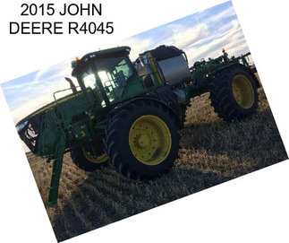 2015 JOHN DEERE R4045