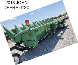 2013 JOHN DEERE 612C