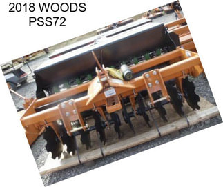 2018 WOODS PSS72