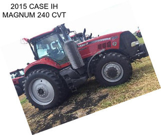 2015 CASE IH MAGNUM 240 CVT