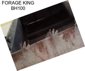 FORAGE KING BH100