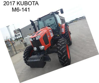 2017 KUBOTA M6-141