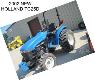 2002 NEW HOLLAND TC25D