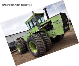 1979 STEIGER PANTHER III ST310