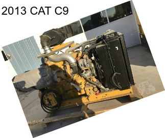2013 CAT C9