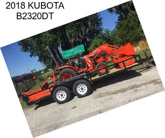 2018 KUBOTA B2320DT