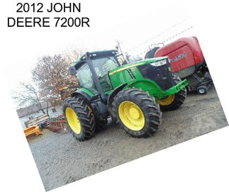 2012 JOHN DEERE 7200R