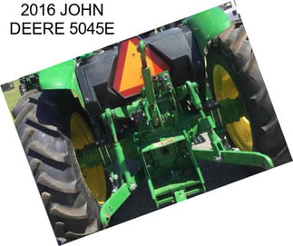 2016 JOHN DEERE 5045E