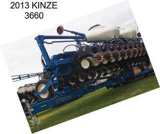 2013 KINZE 3660