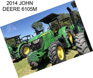 2014 JOHN DEERE 6105M