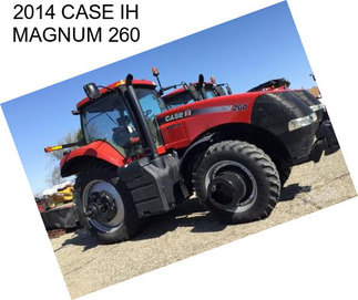 2014 CASE IH MAGNUM 260