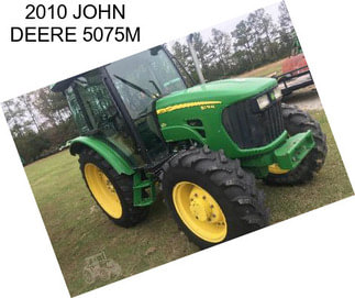 2010 JOHN DEERE 5075M