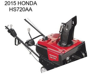 2015 HONDA HS720AA