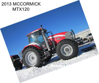 2013 MCCORMICK MTX120