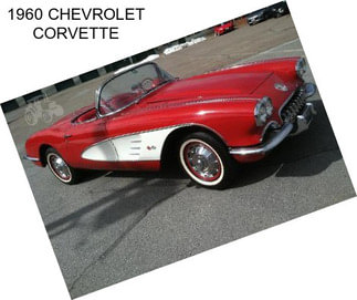 1960 CHEVROLET CORVETTE