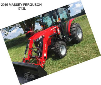 2016 MASSEY-FERGUSON 1742L