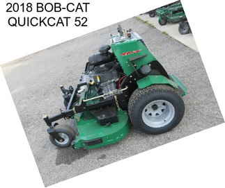 2018 BOB-CAT QUICKCAT 52