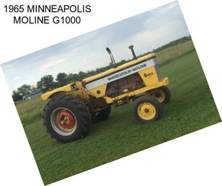 1965 MINNEAPOLIS MOLINE G1000