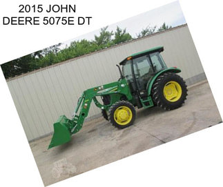 2015 JOHN DEERE 5075E DT