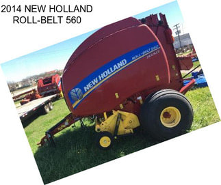 2014 NEW HOLLAND ROLL-BELT 560