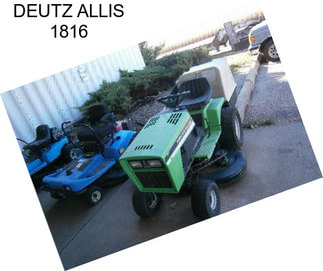 DEUTZ ALLIS 1816