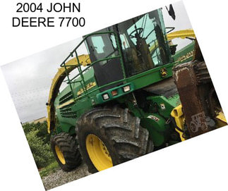 2004 JOHN DEERE 7700