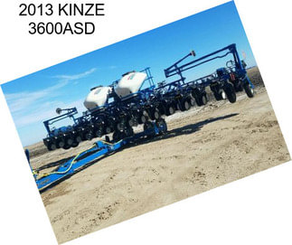 2013 KINZE 3600ASD