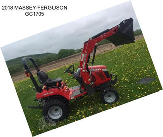 2018 MASSEY-FERGUSON GC1705