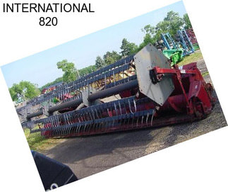 INTERNATIONAL 820