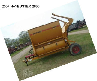 2007 HAYBUSTER 2650