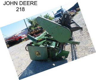 JOHN DEERE 218