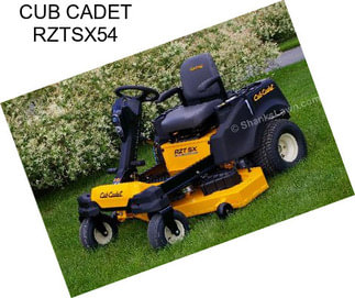 CUB CADET RZTSX54