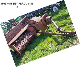 1965 MASSEY-FERGUSON 3