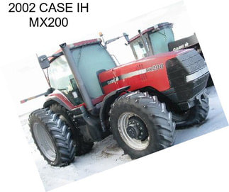 2002 CASE IH MX200