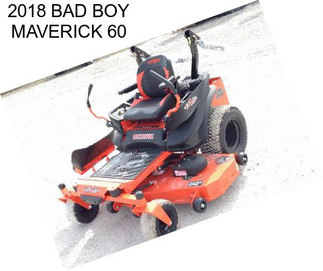 2018 BAD BOY MAVERICK 60