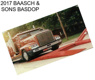 2017 BAASCH & SONS BASDOP