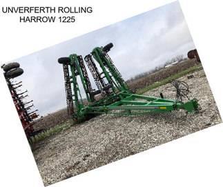 UNVERFERTH ROLLING HARROW 1225