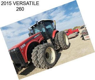 2015 VERSATILE 260