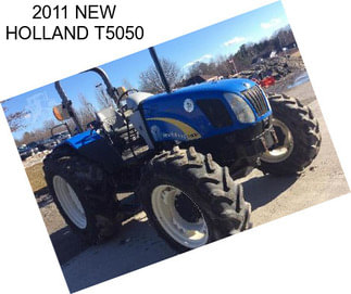 2011 NEW HOLLAND T5050