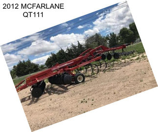 2012 MCFARLANE QT111