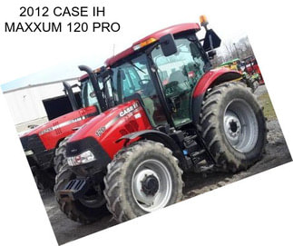 2012 CASE IH MAXXUM 120 PRO