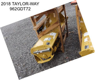 2018 TAYLOR-WAY 962GDT72