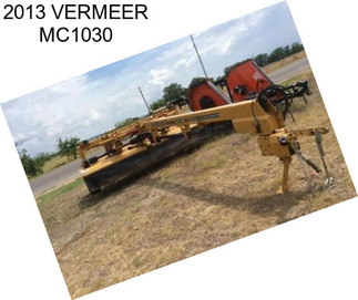 2013 VERMEER MC1030